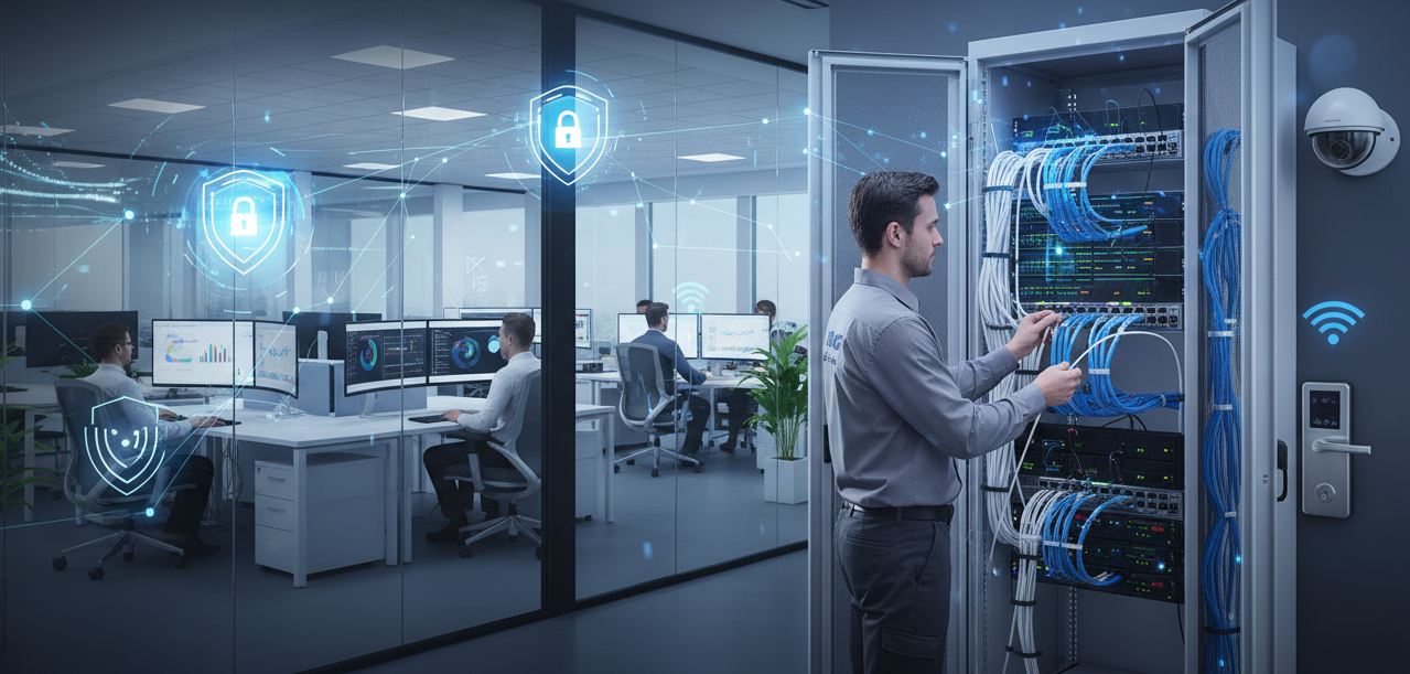 Network operations center with AI-powered monitoring